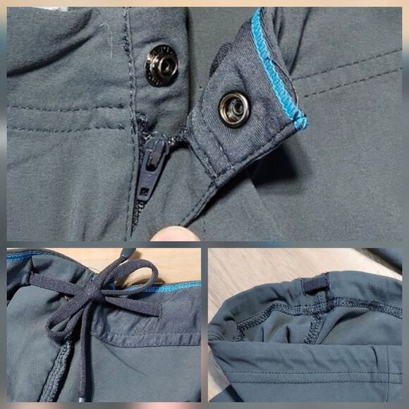 ☔️💜Columbia Gray Lightweight Omni-Shield Hiking Pants Size 8/29 - Picture 6 of 10